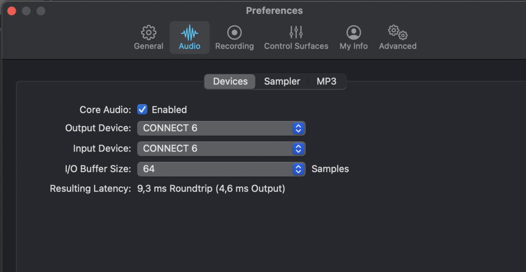 CONNECT 6 performance